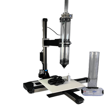 3D Potter XL 10 Clay Printer-all package contents-front right angle view