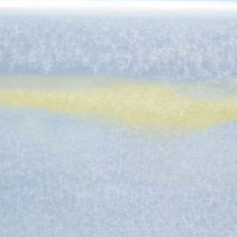 Ethereal Blue mid-fire glaze color chip from Speedball Art