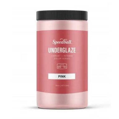 package of 16oz speedball art pink underglaze