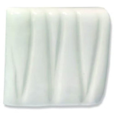Bright White low-fire glaze color chip from Speedball Art