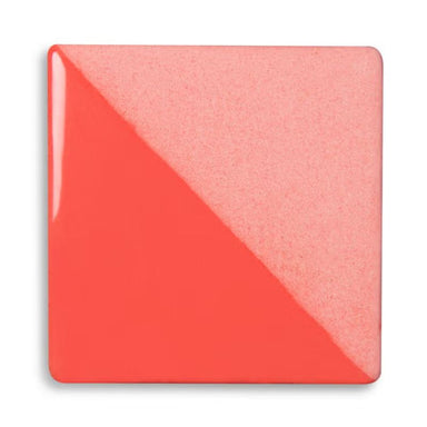 Pink color chip - Speedball Art Underglaze