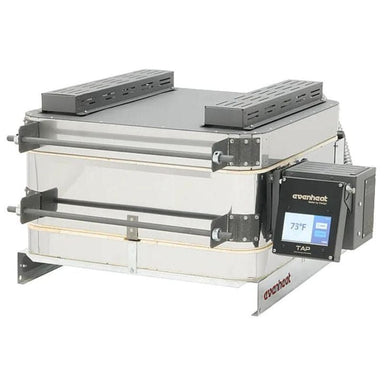 Closed Evenheat Studio Pro 17 Glass Kiln with easy-access digital controller