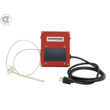 120v/15a tabletop standalone kiln controller, built and branded by Evenheat.