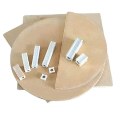 Image of assortment of shelves and posts to use in a CT61109 Paragon ceramics kiln.