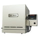Front view of a close Hot Shot Oven & Kiln HS-7GW Wax Burnout Kiln, with the digital controller shown attached to the right side of the kiln.