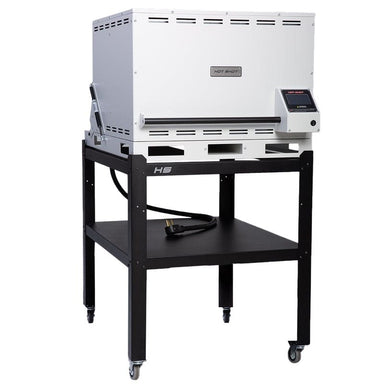 Hot Shot HS-24G Glass Kiln-closed-front right angled view