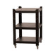 3-shelf stand with caster wheels for Hot Shot 360 models, no oven shown