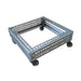 Representative image of a rolling kiln stand with locking caster wheels for Jen-Ken Kilns.