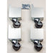 Parts included in rolling stand kit for an L&L Polygonal Kiln.