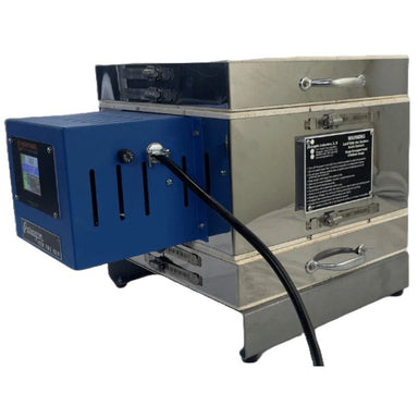 Closed Caldera multi-purpose kiln model from Paragon, with Sentinel TouchXpress controller.