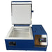 Straight-on view of opened Fiberfuse 16 Glass Fusing Kiln from Paragon.