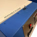 Opened CSF16 glass fusing kiln from Paragon, focused on the removable floor.