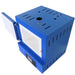 Top-down high-angle view of wide open SC2 PMC/Jewelry Kiln from Paragon in the Paragon Blue color.