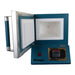 View of opened SC2 PRO PMC/Jewelry Kiln from Paragon in the Jade color, with Sentinel TouchXpress digital controller.