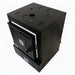 View of closed SC3 PMC/Jewelry Kiln from Paragon in the Black color. Can see top, right side, and front of the kiln, as well as the Sentinel TouchXpress digital controller.