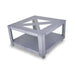 32"x32"x18" metal stand for Paragon Kilns. has locking casters and a mounting bracket for the Orton Kiln Vent.