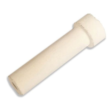 product only image of a white porcelain kiln element insulator part