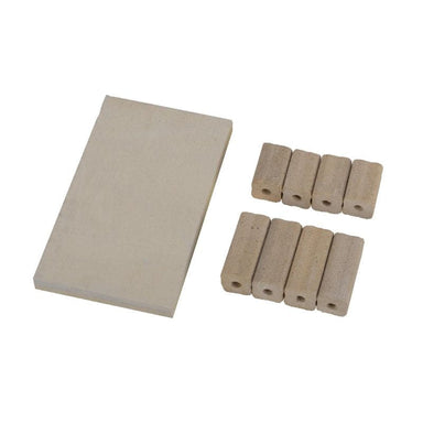 4 1x2, 4 1x3 posts and 1 shelf used in Hot Shot kiln models