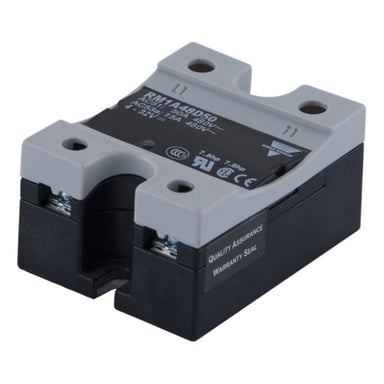 Solid-state relay used to switch power to electric kiln heating elements.