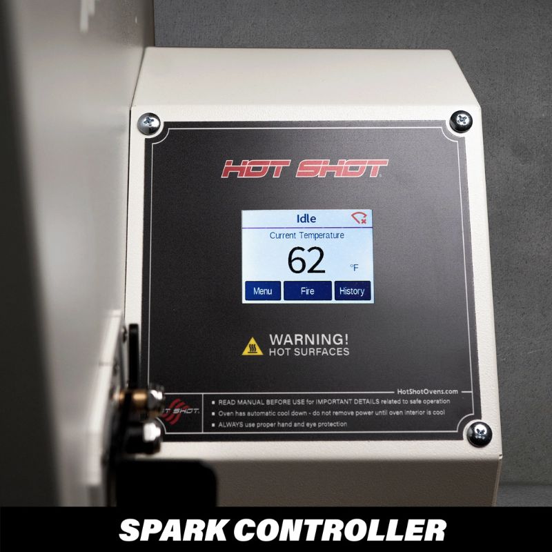 Promotional image of Spark Controller used on Hot Shot Oven & Kiln products