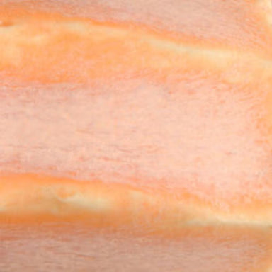 Orange Creamsicle mid-fire glaze color chip from Speedball Art