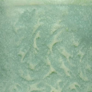 Sea Glass mid-fire glaze color chip from Speedball Art