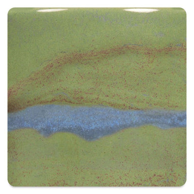 Storied Sage mid-fire glaze color chip from Speedball Art