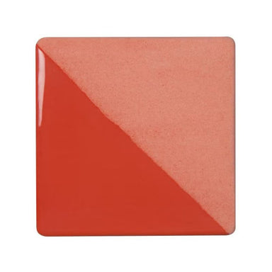 Flame Red color chip - Speedball Art Underglaze