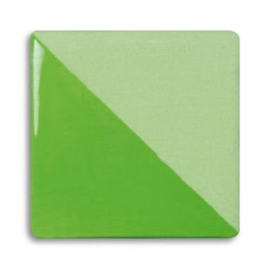 Medium Green color chip - Speedball Art Underglaze