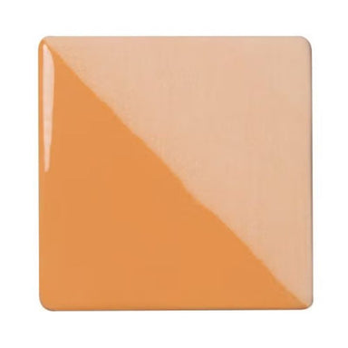 Peach color chip - Speedball Art Underglaze