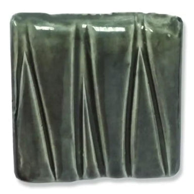 Gray low-fire glaze color chip from Speedball Art