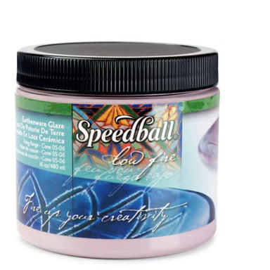 Violet low-fire glaze pint-sized 16oz container from Speedball Art