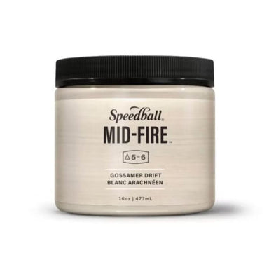 Gossamer Drift mid-fire glaze pint-sized 16oz container from Speedball Art