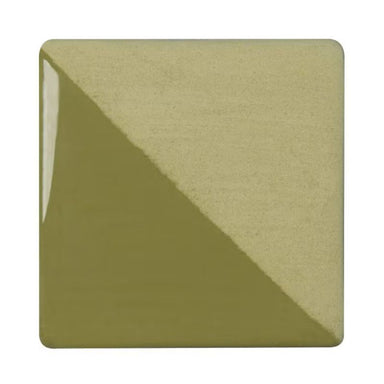 Avocado color chip - Speedball Art Underglaze