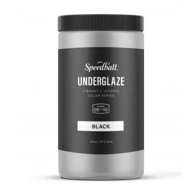 package of 16oz speedball art black underglaze