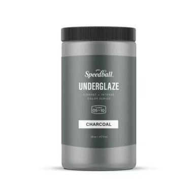package of 16oz speedball art charcoal underglaze