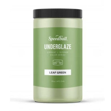 package of 16oz speedball art leaf green underglaze