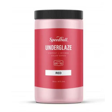 package of 16oz speedball art red underglaze