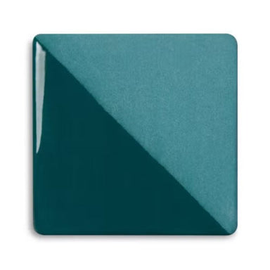 Teal color chip - Speedball Art Underglaze